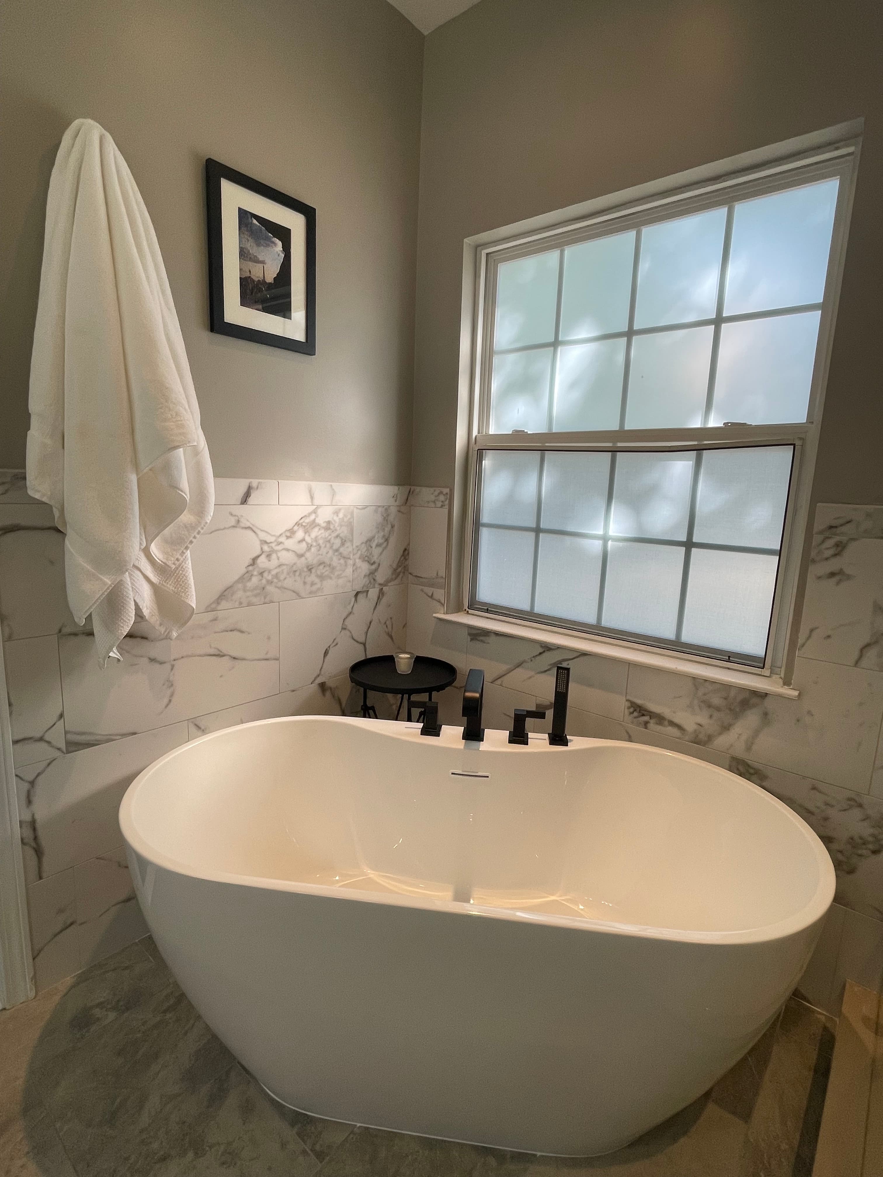 Bathroom renovation project K - view 4 of completed work