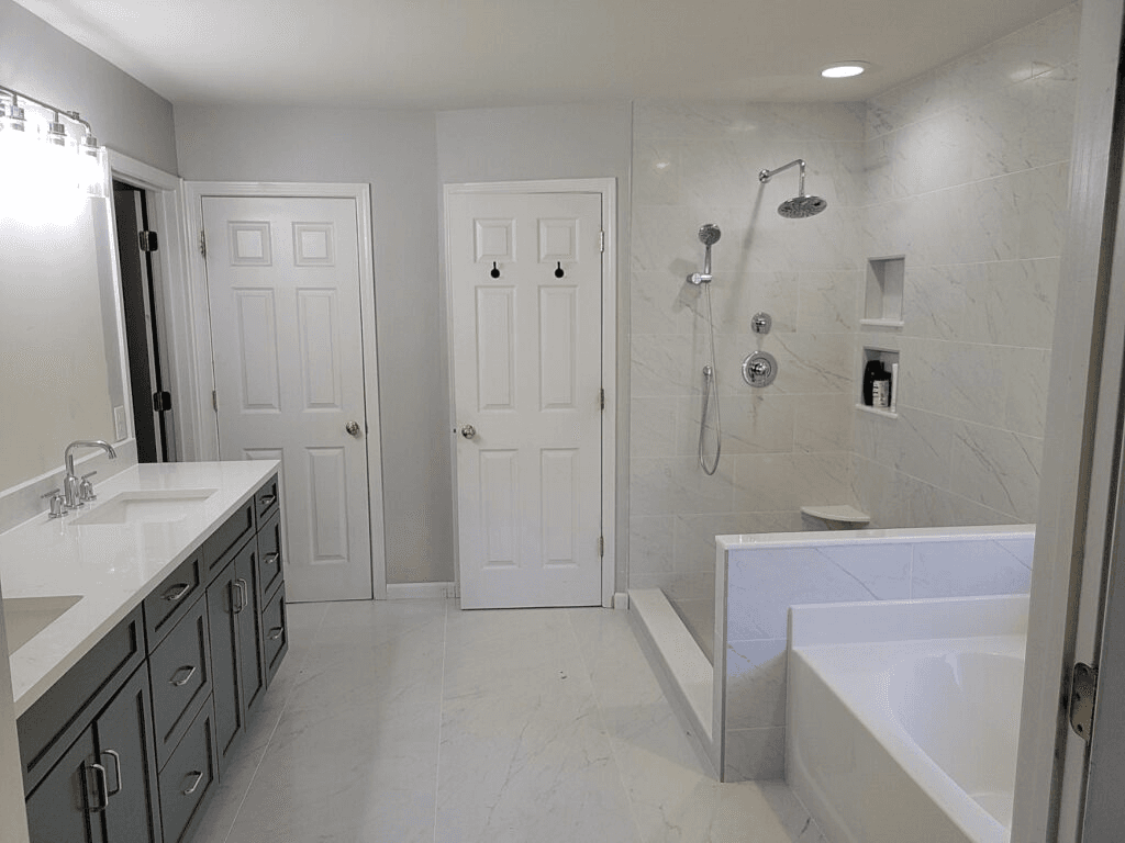 Bathroom renovation 6